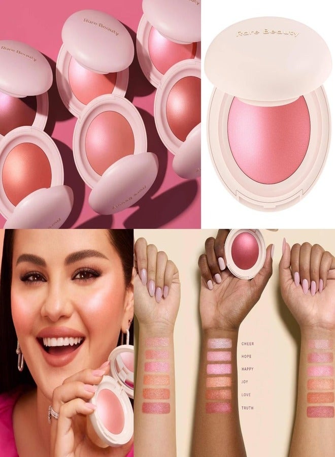 Rare Beauty Rare Beauty Soft Pinch Luminous Powder Blush – Hope - Nude Mauve 2.8g | Radiant Finish, Buildable Coverage, Lightweight, Long-Lasting, Vegan & Cruelty-Free  - Image 5