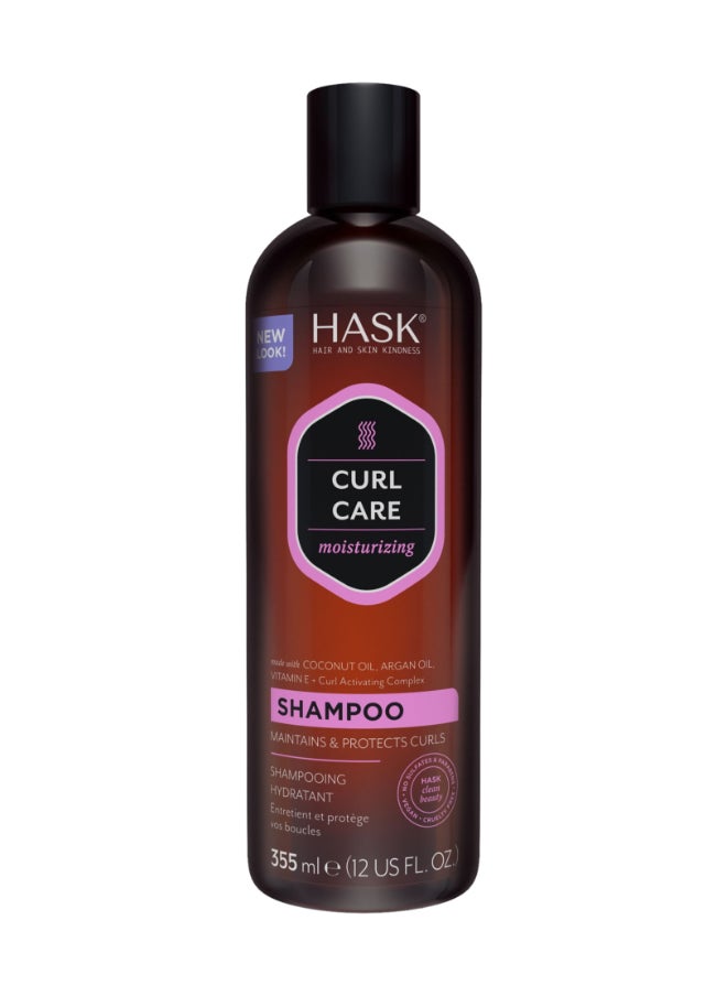 HASK Curl Care Moisturizing Shampoo 355ml  - Image 1
