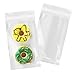 iMailer 200 Count 4 x 6 Self Sealing Cellophane Bags Clear Small Poly Bags for Cookie Treats Party Favors Photo Jewelry - Image 1