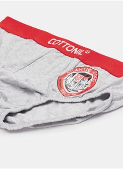 COTTONIL Cottonil Relax Brief For Men - Heather Grey  - Image 3