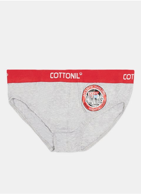 سروال داخلي رجالي من Cottonil Relax - رمادي باهت؛M