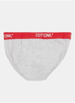 COTTONIL Cottonil Relax Brief For Men - Heather Grey  - Image 2