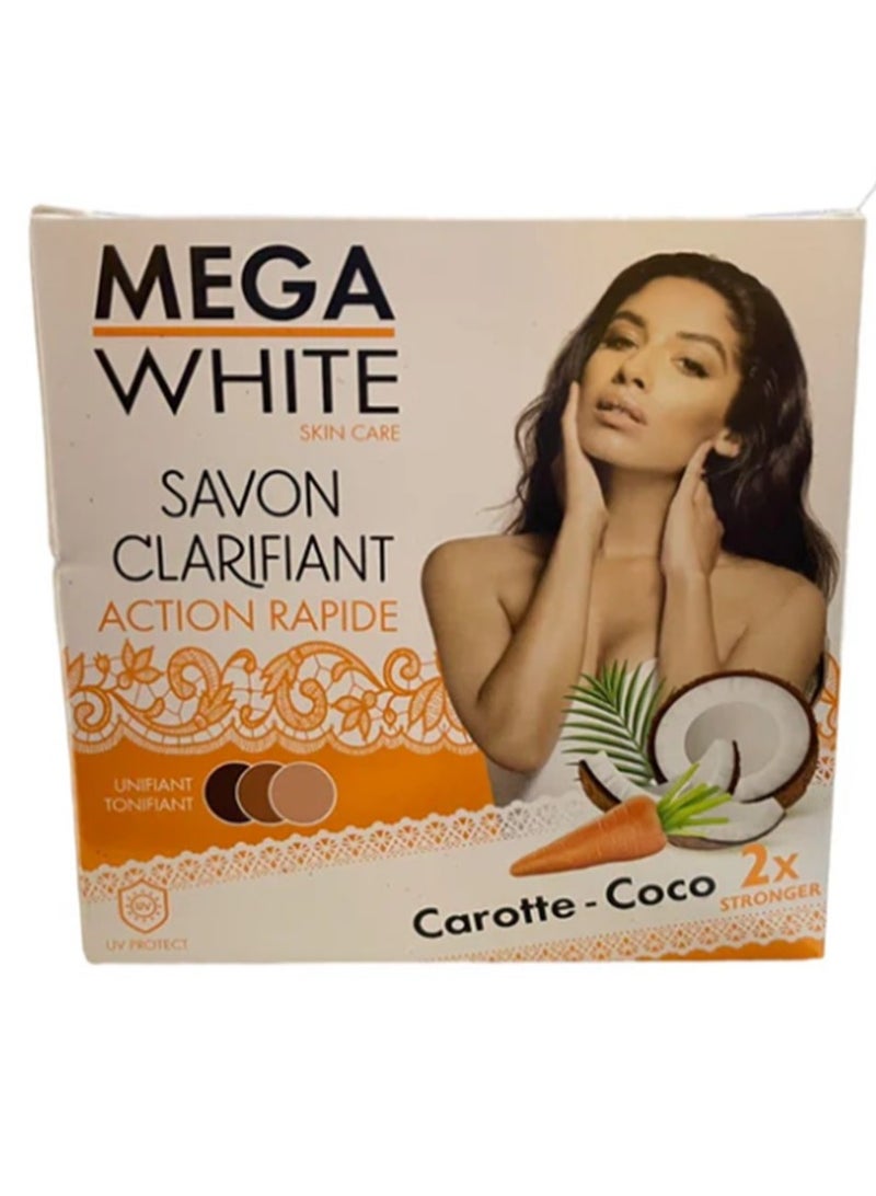 Mega White Rapid Action Clarifying Soap 100gm