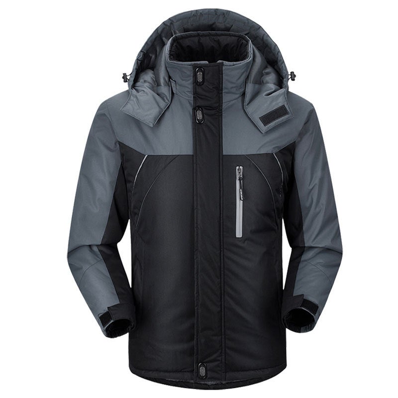 Generic 2022 Mens Padded Winter Jacket Casual Outdoor Black