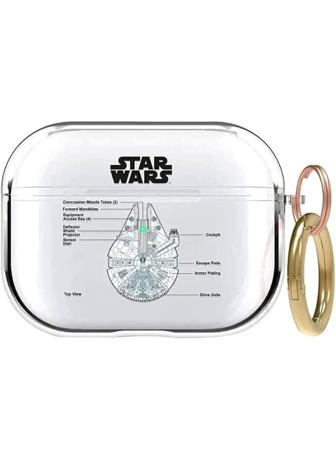 Elago Airpods Pro Star Wars Falcon Transparent