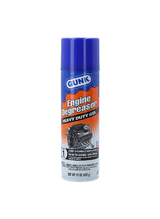 Gunk Highly Effective Formulation Aerosol Foam Engine Degreaser 15 oz EBGEL - Image 1