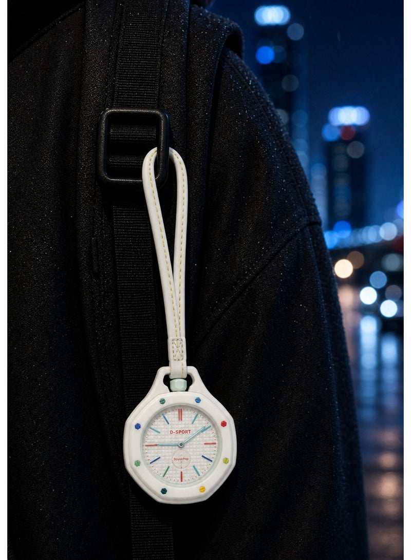 Trendy Fashion Pendant Watch | Iconic Design & Vibrant Colors for a Modern Look - Image 4