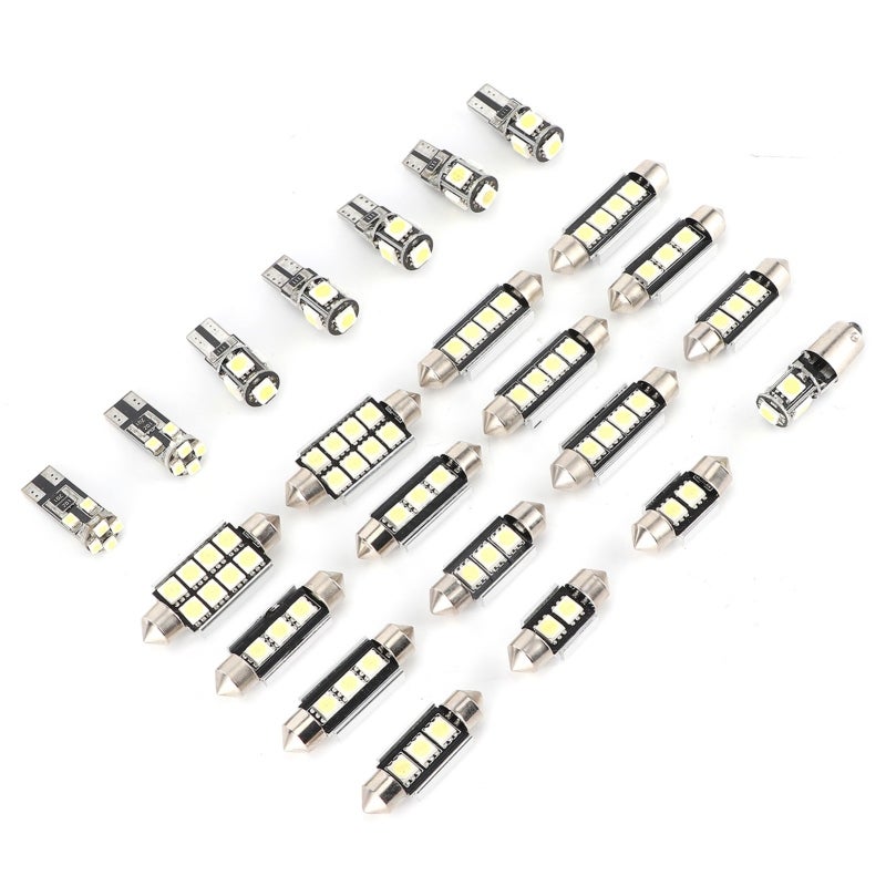 Car Light Bulbs 1W LED 5050 SMD Chip for License Plate Lights Map Lights - Long Life 50000 Hours Energy Saving Interior Light Bulbs for Car Dome Door Lights - Image 3
