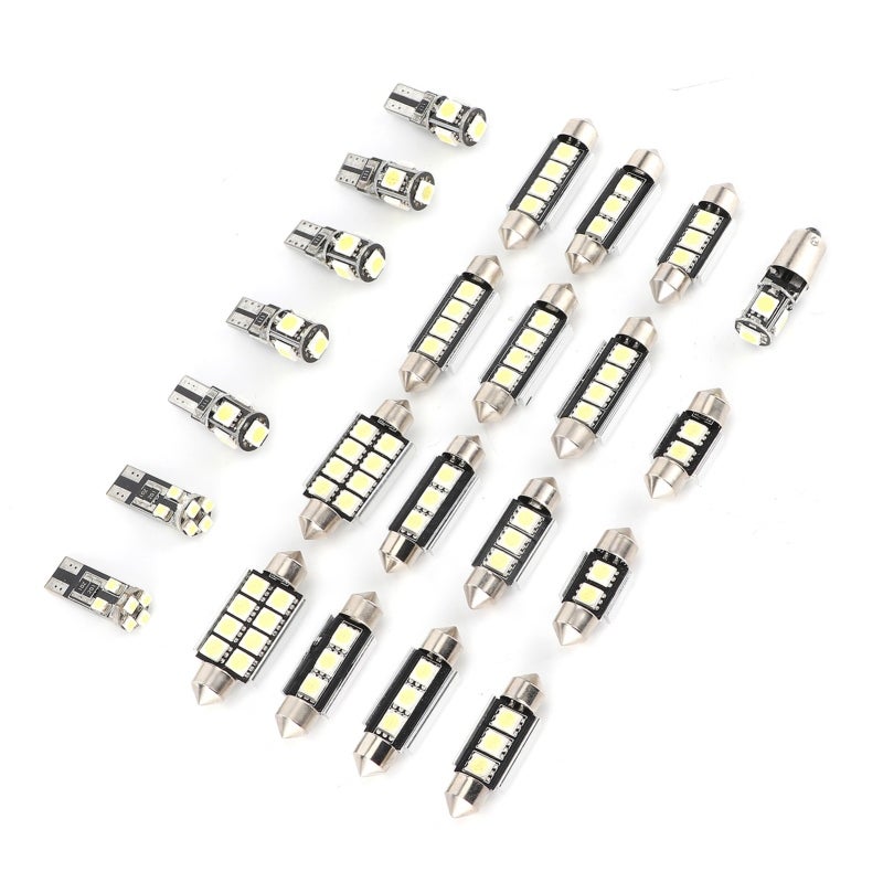 Car Light Bulbs 1W LED 5050 SMD Chip for License Plate Lights Map Lights - Long Life 50000 Hours Energy Saving Interior Light Bulbs for Car Dome Door Lights - Image 4