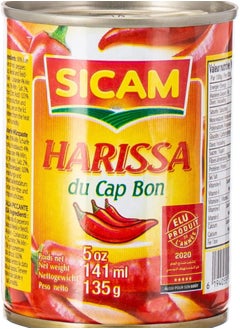 Sicam Du Cap Bon Harissa - 135g: Authentic Tunisian Flavor