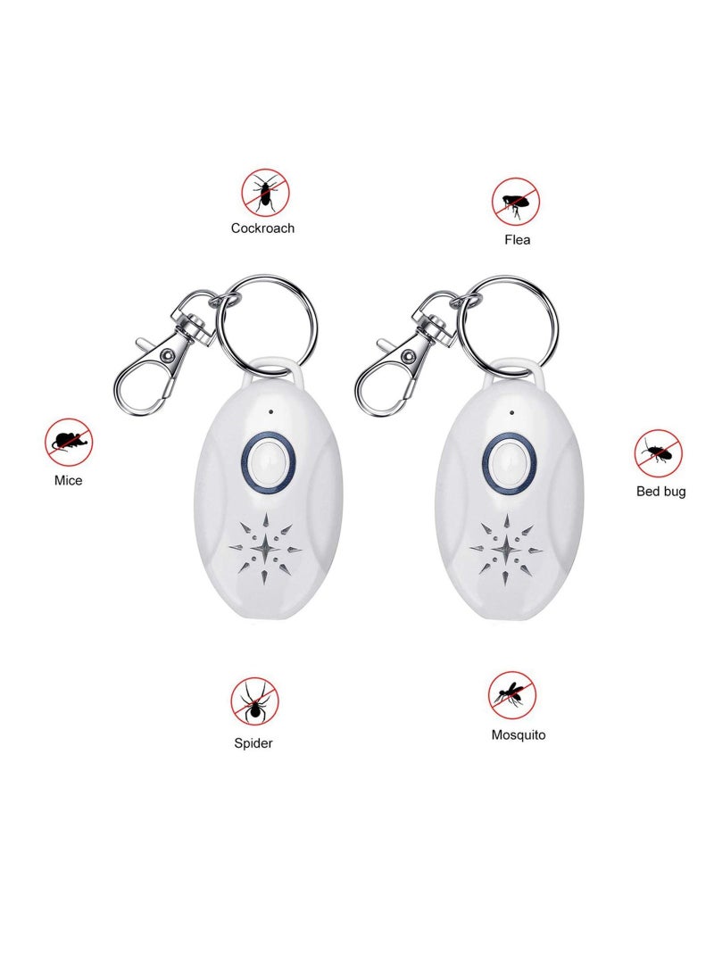 Ultrasonic Mosquito Control 2 Packs Insect Control Electronic Bug Control Outdoor for Mosquito, Roach, Rodent, Mouse, Bugs, Spider for Outdoor Sports, Camping, Cycling, Picnic, Running - pzsku/ZCD40936442CDEE027424Z/45/_/1724749267/9ee23804-e27e-4e44-9474-5246718db913