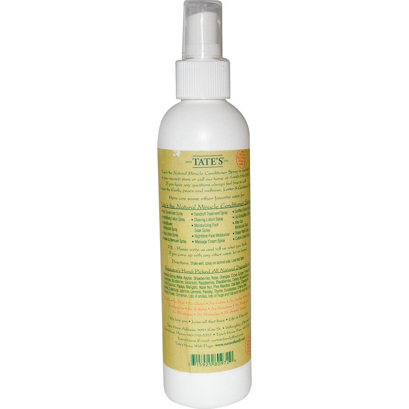 Tate's The Natural Miracle Conditioner Spray, 8 fl oz - Image 2