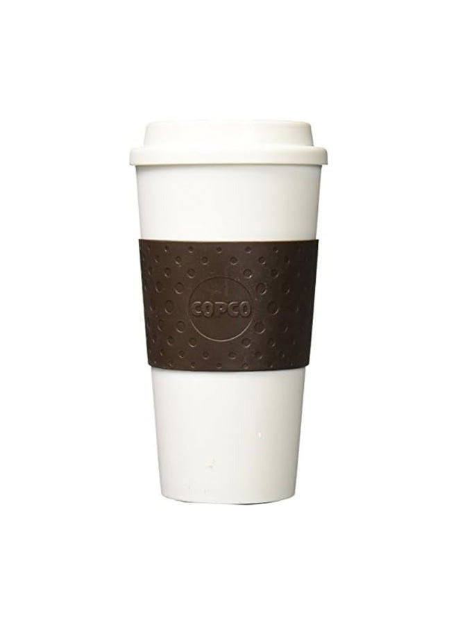 Acadia Travel Mug, 16-Ounce, Brown