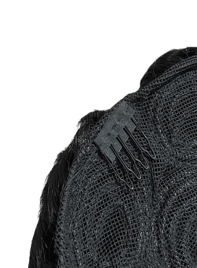 بلوشيا، كعكة شعر صناعية، (أسود) جودا للنساء والفتيات - Image 4