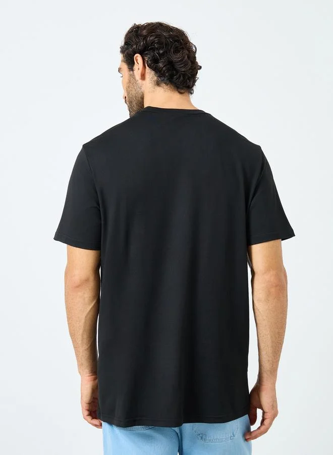 Take Two Take Two Graphic Print Round Neck T-Shirt