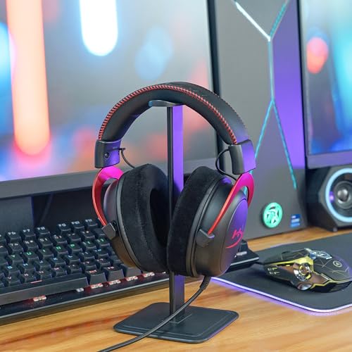 WC StealthZ Cloud - FPS Oriented Earpads for HyperX Cloud Alpha, Cloud 2, Cloud Stinger & More by GadgetryTech & Wicked Cushions | Enhanced Sound Precision & Breathable Comfort | Black - Image 3