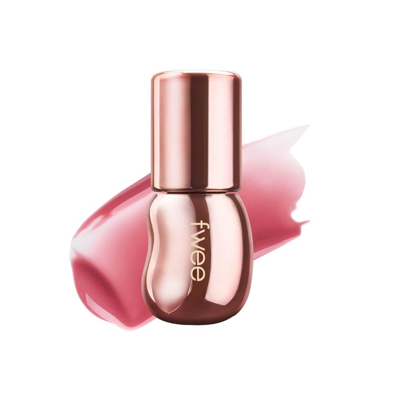fwee 3D Voluming Gloss 70% (Rich) | Peach 70% | High Shine, Non-Sticky Lip Gloss for Makeup | Long-Lasting, Moisturizing Gel Formula | 30%, 70% Pigment Options | 5.3g - Image 1