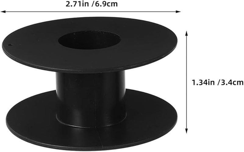 6Pcs Plastic Empty Wire Spools Cord Organizer for Efficient Cable Storage and Home Repairs - Image 3