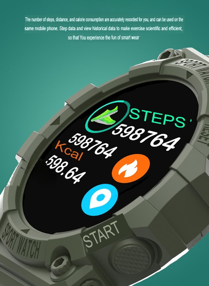 FD68S Smart Watch, Lightweight And Comfortable Touch Screen Display Sports Watch, Waterproof Sleep Monitor Bluetooth Fitness Watch For Kids And Adults, (1pc, Black And Red) - Image 4