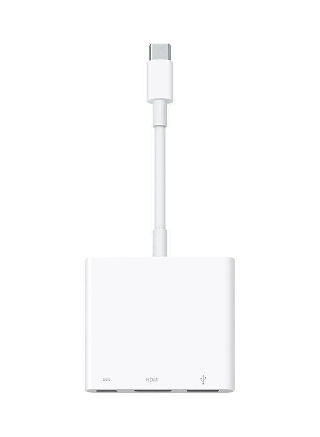 NIBEMINENT USB-C Digital AV Multiport Adapter White 