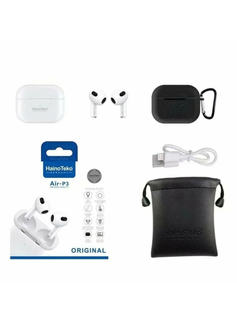 Haino Teko HainoTeko Earbuds, AIR P3, White - Image 2