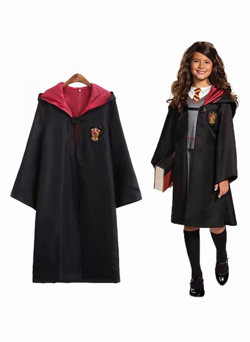 Compatible for Gryffindor Robe Costume COS Performing Unisex Costume Robe Cape Cosplay Costume - Image 1