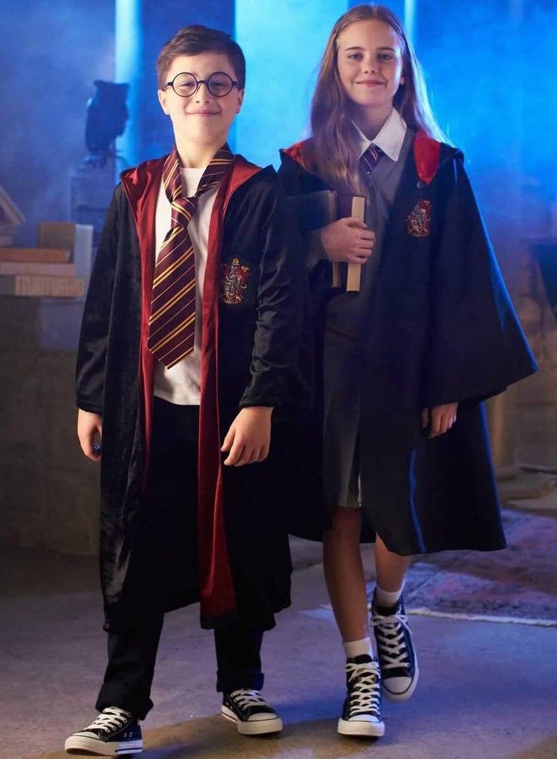 Compatible for Gryffindor Robe Costume COS Performing Unisex Costume Robe Cape Cosplay Costume - Image 4