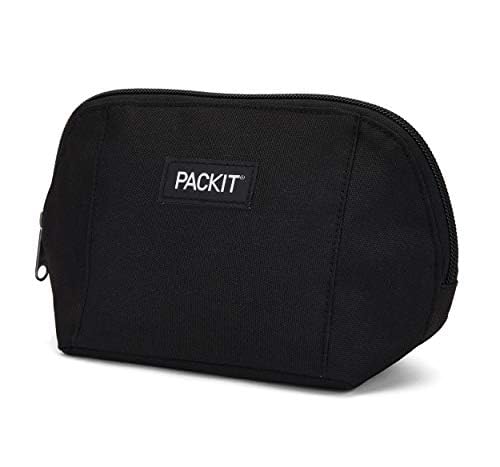 PackIt Freezable Snack Bag, Black, Built with EcoFreeze Technology, Foldable, Reusable, Zip Closure Locks in Cool Dry Air, Great for All Ages, and Fresh Snacks On the Go - Image 3
