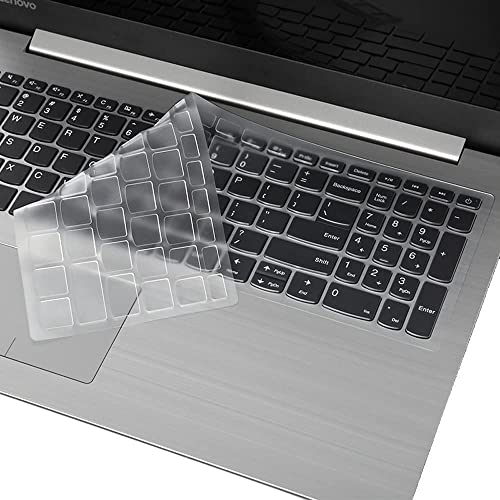Oaky Premium Keyboard Cover Skin for Lenovo 5000-15, ideapad 320s-15, V730-15, 720-15, 320c-15, 320-15,V330-15, 520-15, AIR 15-2019,L340,Yoga C940 TPU Keyboard Skin Protector US Layout - Image 1