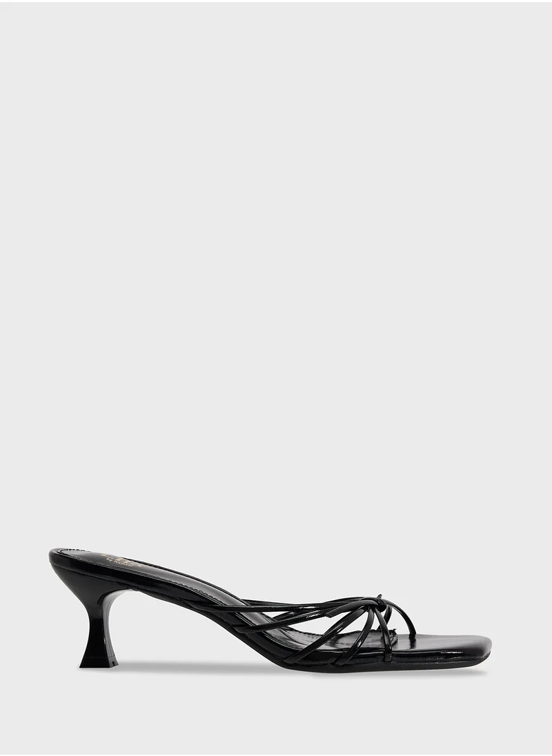 ELLA Low Heeled Mule Sandal