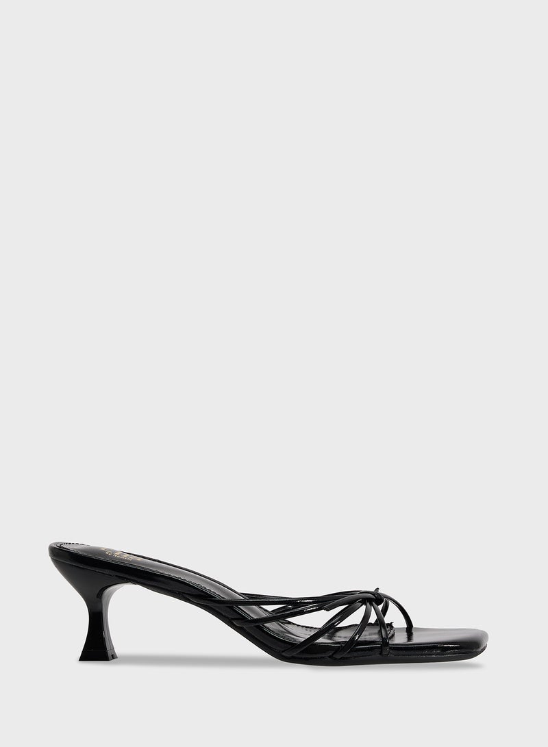ELLA Low Heeled Mule Sandal  - Image 1