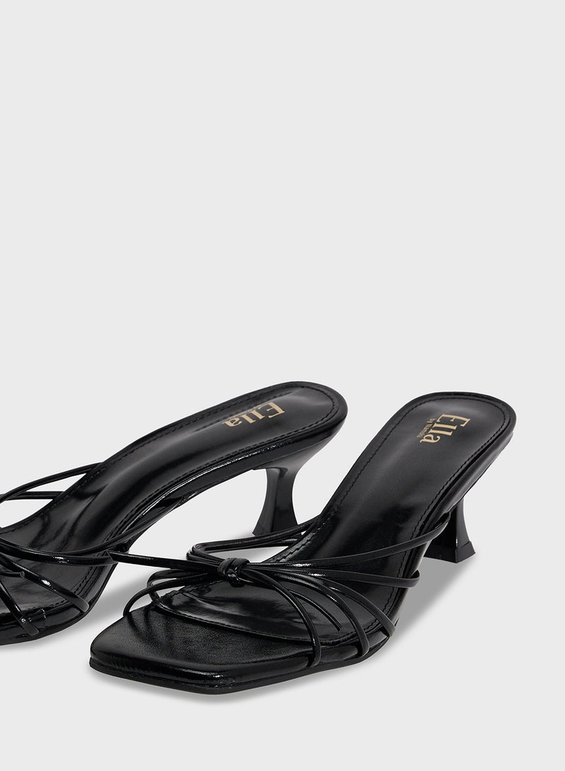ELLA Low Heeled Mule Sandal  - Image 4