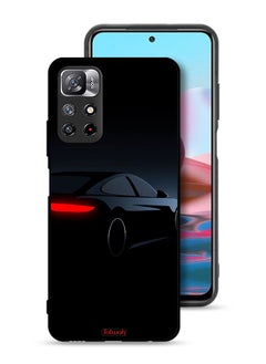 Tolwak Xiaomi Redmi Note 11 4G Protective Case Cover Dark Car  - Image 1