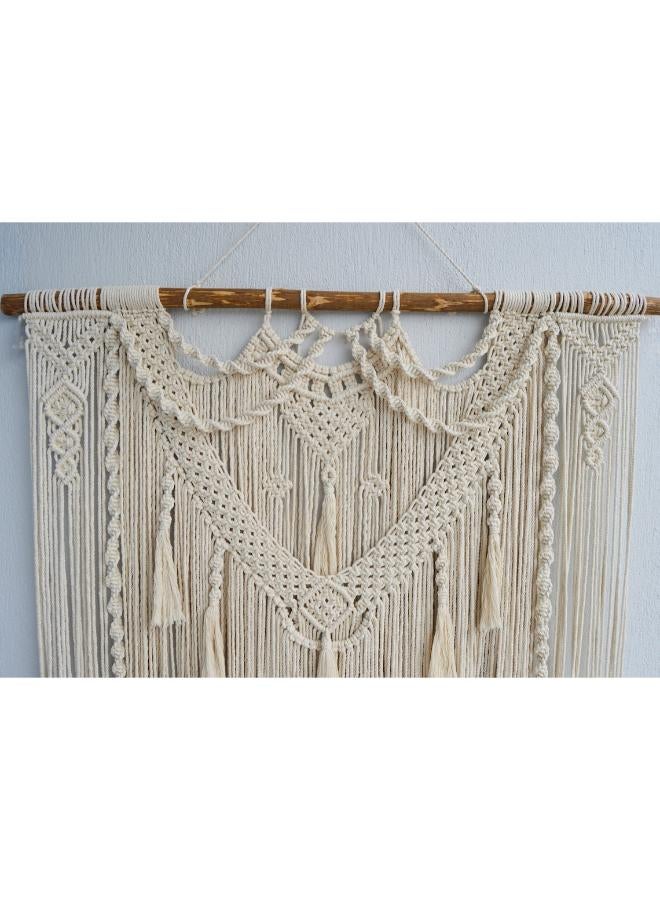 انتيكيانو مكرمية معلقة على الحائط، على الطراز البوهيمي - Image 4