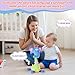 LLUKEME Dancing Talking Elephant Toy Stuffed Animal Baby Toy Repeating What You Say Easter Toys for Kids Glowing Musical Electronic with Wiggly Trunk Gifts for Toddlers 13 Years Old - Image 4