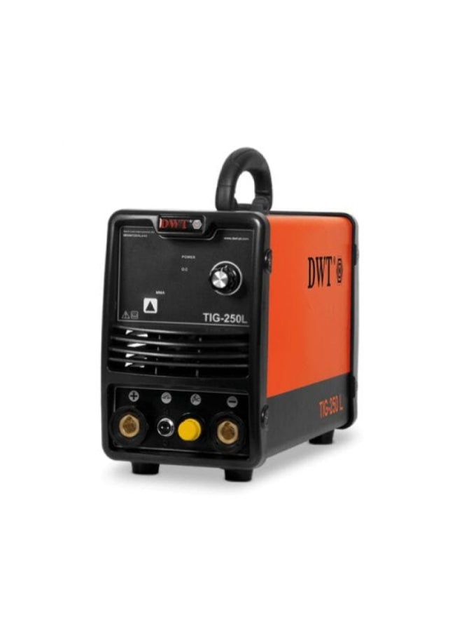 220V 200A Corded Inverter Welding Machine Black and Orange 39 x 34.5 x 54.5 cm TIG-250 L