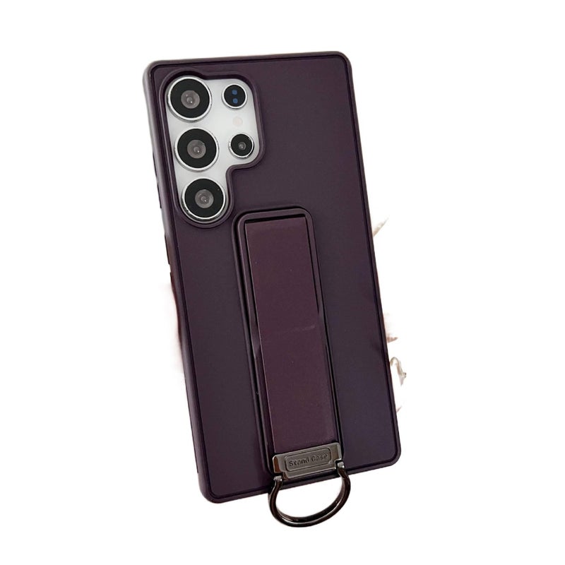 Protective Case | Titanium Grey | Drop Protection | Metal D-Ring Kickstand | Shockproof Cover for Samsung Galaxy S24 - Image 2