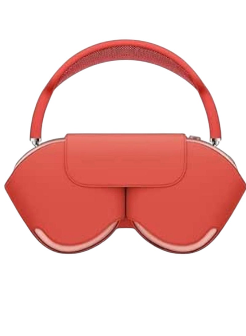 P9 Pro Max Wireless Bluetooth Headphones with TF Card, Over-Ear Stereo Sound, Noise Cancelling, Earphone Case - Red