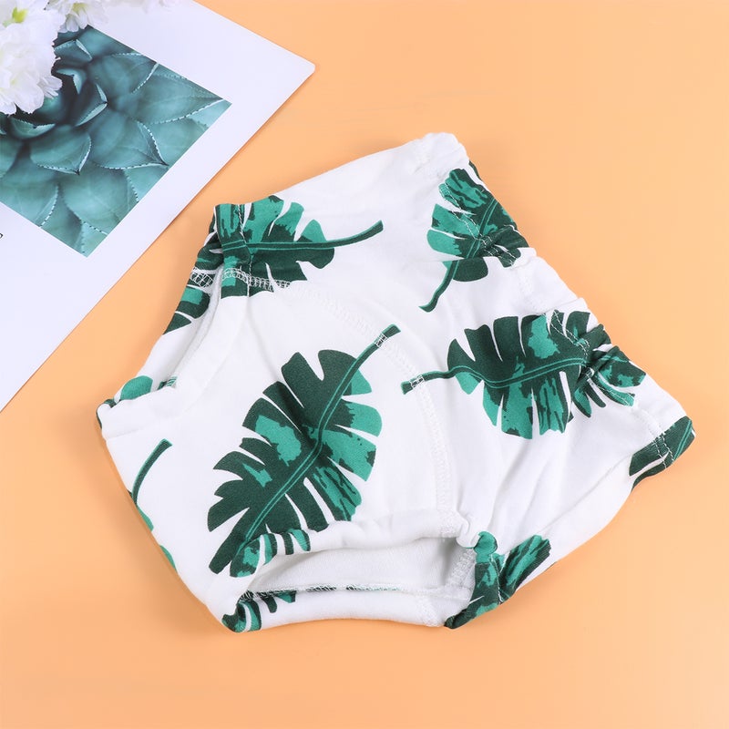4pcs Baby Pee Training Pants Washable Gauze Pants Cartoon Practicing for Toddler Infants (Size 26cm) - Image 2