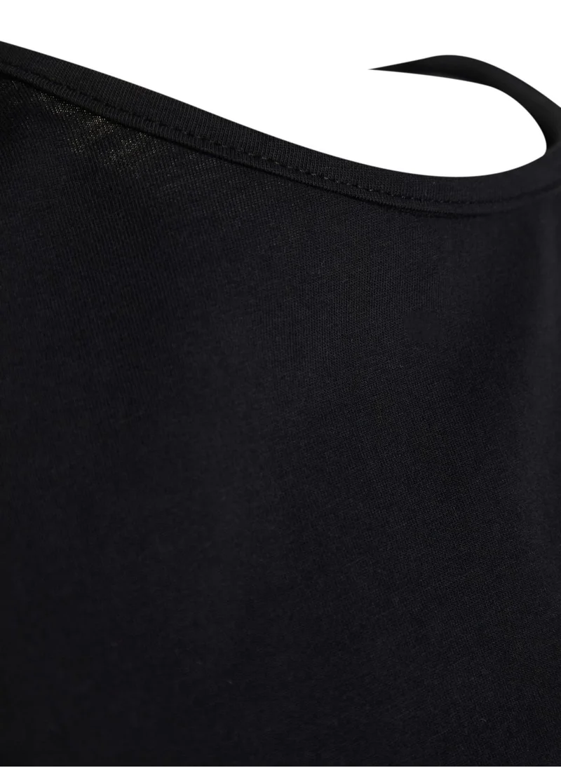 ترينديول كيرف Low Back Knitted T-Shirt