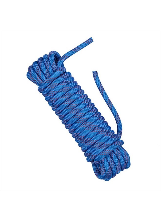 NorthPada - 10mm 20 Meter Polyester Rock Static Climbing Rope Boat Anchor Marine Rope Dock Lines Arborist Tree Rope Hoist Rigging Line Blue - Image 1