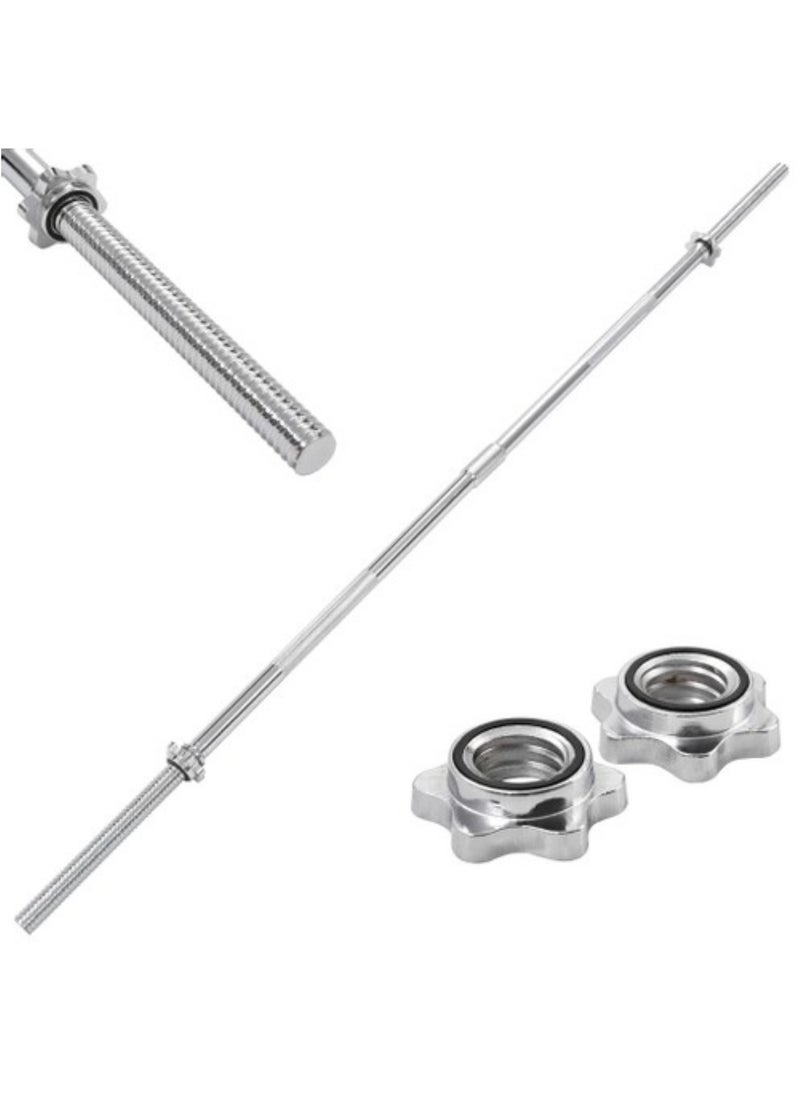 Professional Straight Barbell For All Weights with Swivel Lock Size 120 Cm Weighing 4.54 Kg - pzsku/ZCD42610D77D7A1CF497EZ/45/_/1719141015/5489798a-e9fe-4ac6-bada-80a19efbd509