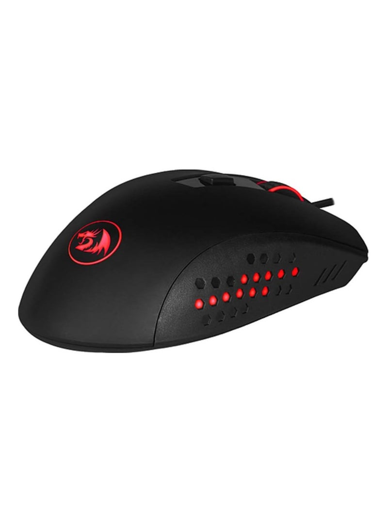 REDRAGON Gainer M610 Gaming Mouse Ergonomic Dedicated 3200 DPI ,6 Button , USB Wired - Black - Image 5