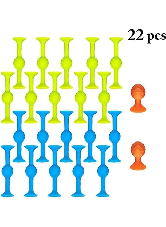 NIBEMINENT 22-Piece Silicone Stress Sensory Dart Set - Image 3