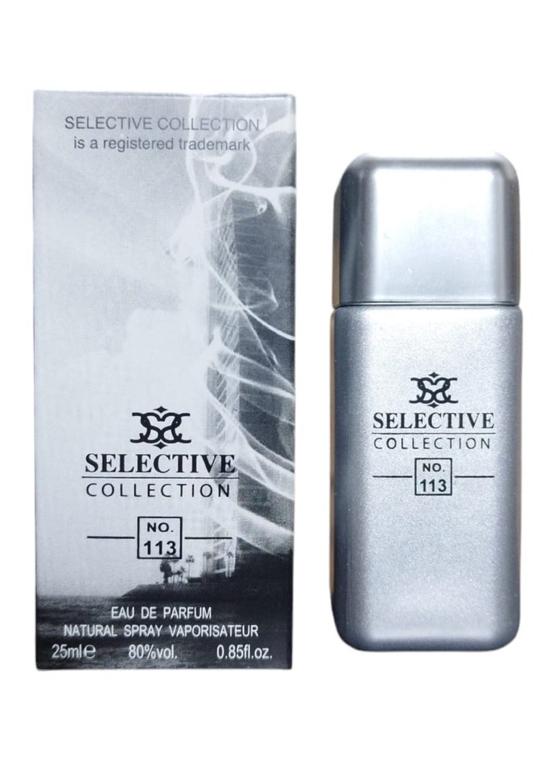 Selective Collection NO. 113 Eau De Parfum For Men - 25 ML 