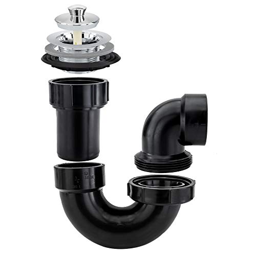 RecPro RV Shower Drain and Bathtub Drain P Trap RV Plumbing Drain and Trap