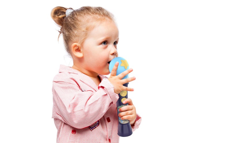 eKids Bluey Microphone Toy for Toddlers, Includes Built-in Music and Lights, Designed for Fans of Bluey Toys - Image 5