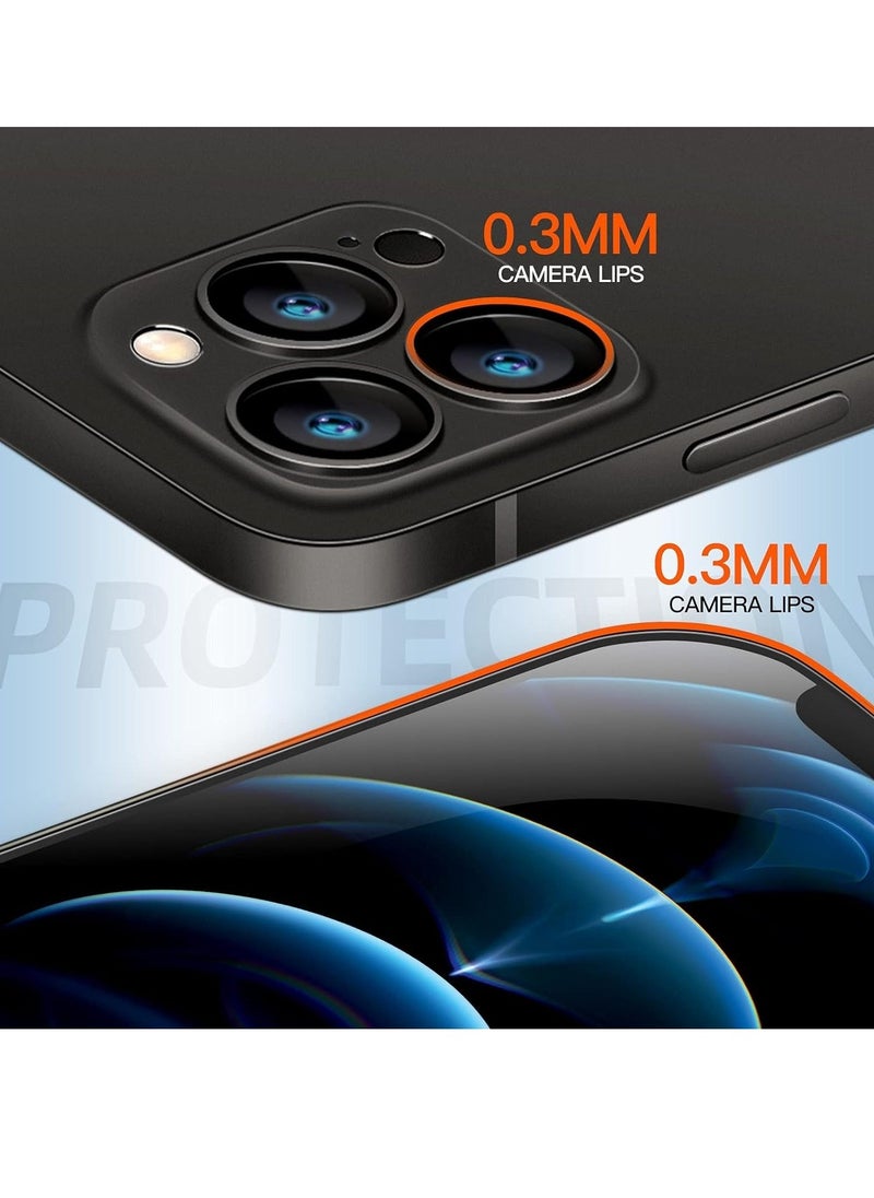 Compatible with iPhone 15 Slim Case, Paper-Thin Matte Finish Skin Back Case [Anti-Fingerprints& Non-Yellowing] Ultra Protective Cover with Camera Protection - Image 3