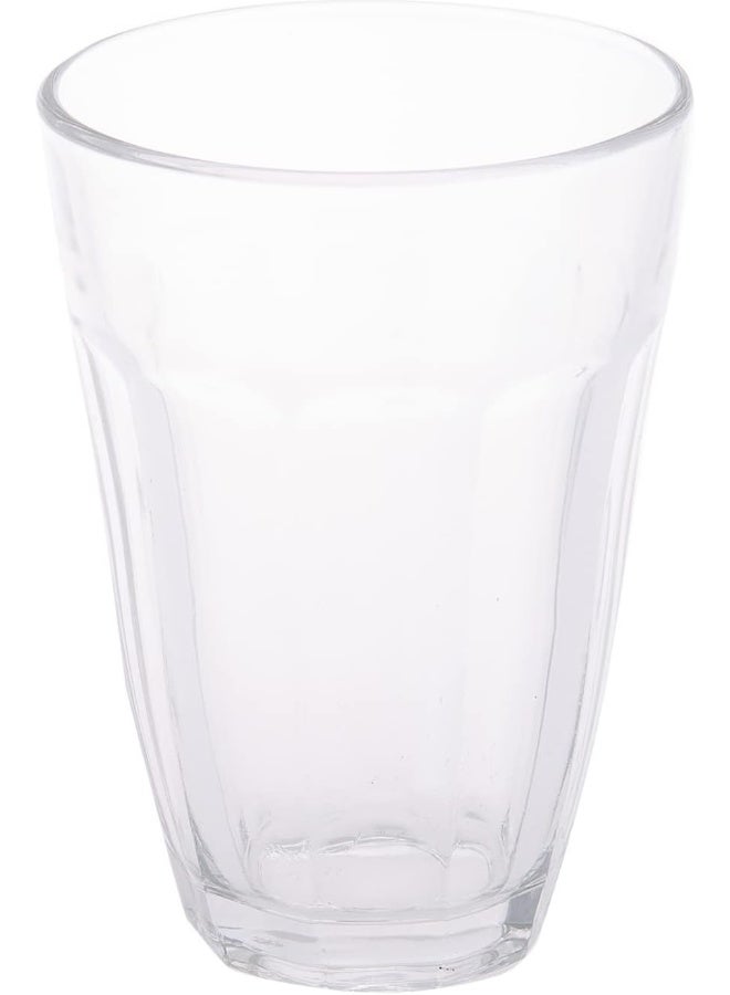 AKDC Infinity Glass Tumbler 6Pcs L(7CM) XW(7CM) XH(10CM) Transparent - Image 3