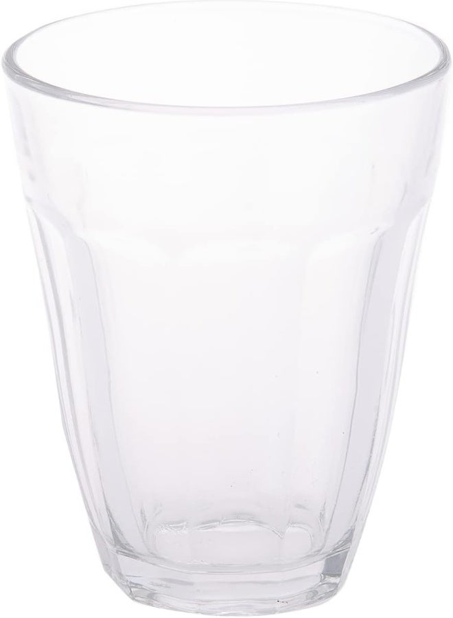 AKDC Infinity Glass Tumbler 6Pcs L(7CM) XW(7CM) XH(10CM) Transparent - Image 4